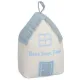 Deurstopper Huis blauw